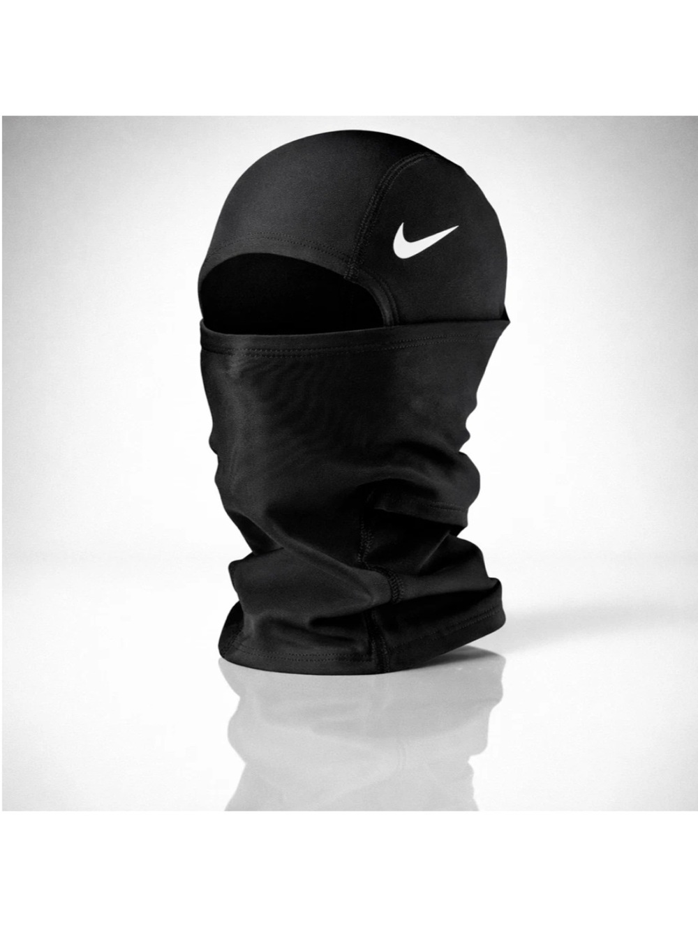 Nike Pro Therma-FIT Hyperwarm Hood Balaclava Black Ski Mask Running Football